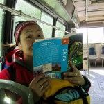 Juno reading China Roughguide