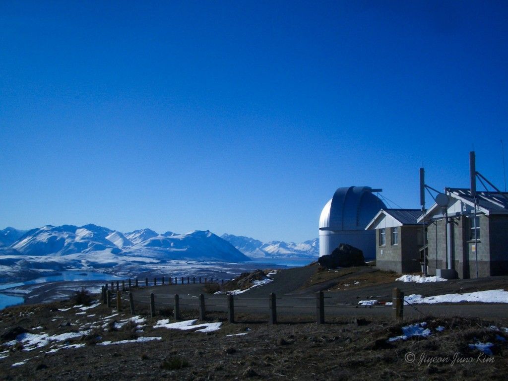 Mt John Observatory in Lake Tekapo, New Zealand