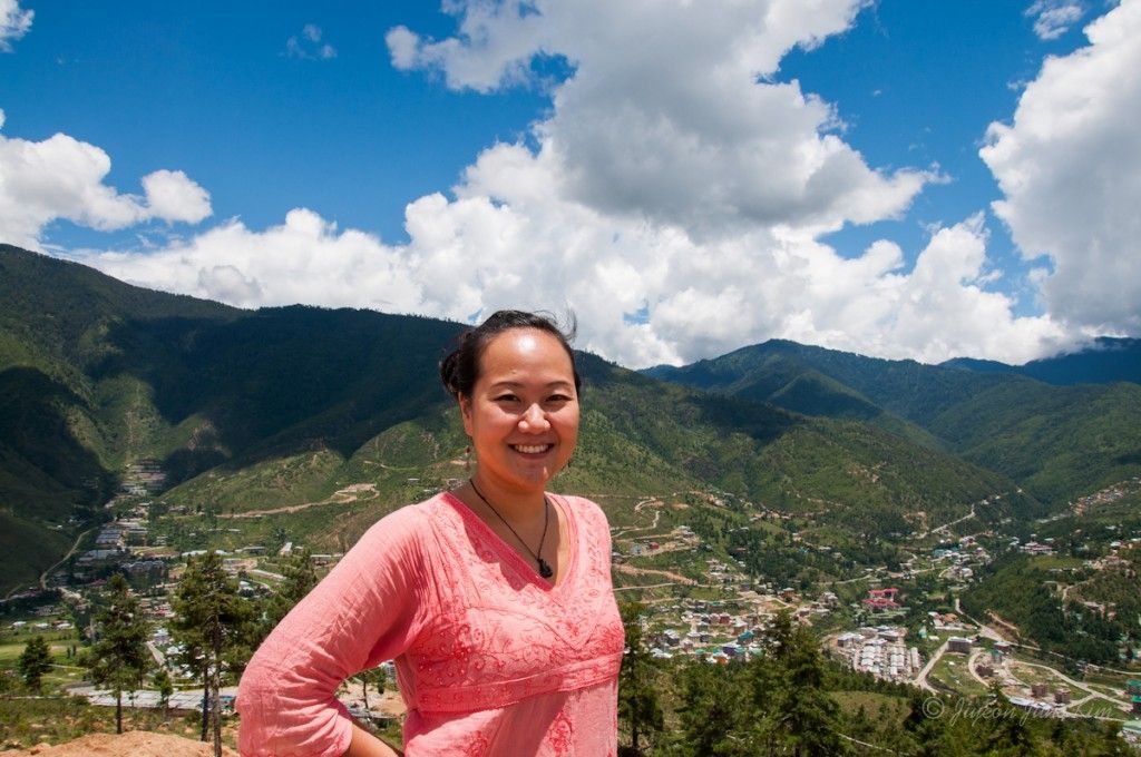Overlooking Thimphu, Bhutan