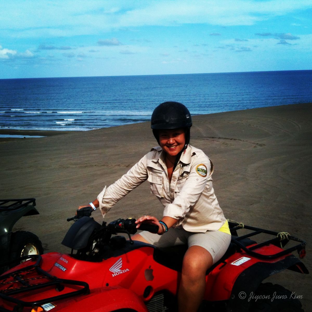 (Pretending to drive) ATV in Chachalacas