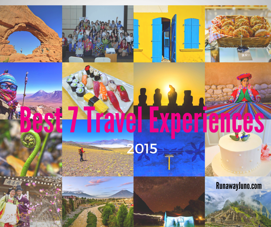 Best 7 Travel Experiences of 2015