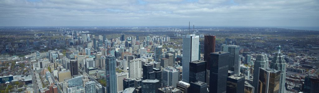 The view from CN Tower