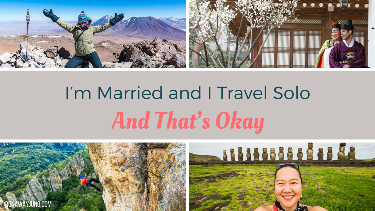 I’m Married and I Travel Solo. And That’s Okay
