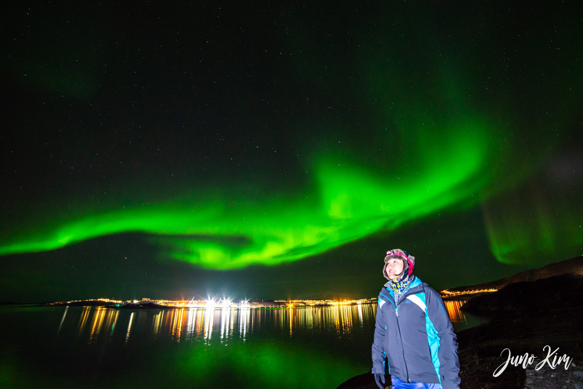 Northern Lights Photography in Nuuk, Greenland