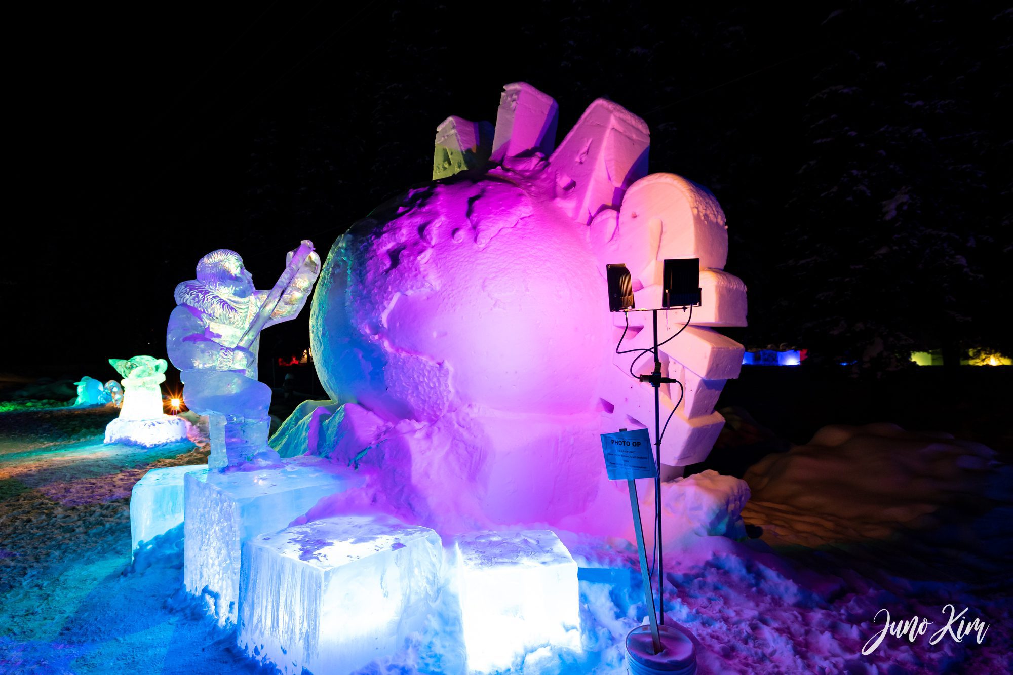 Look at the “Cool” Ice Sculptures at Ice Alaska in…